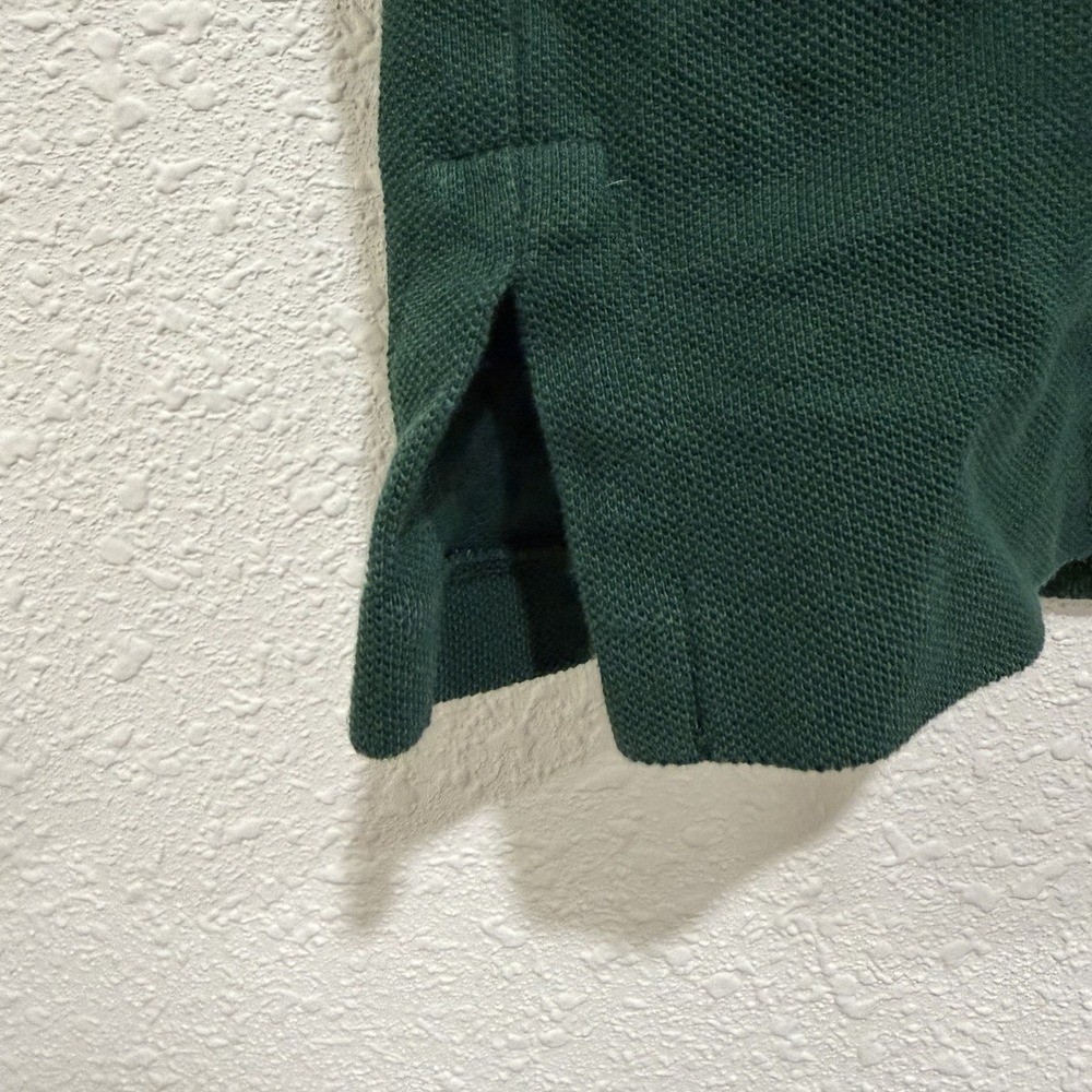 Polo Ralph Lauren Polo Custom Slim Fit Dark Green Polo Button Up Mens Size Large - Picture 5 of 8